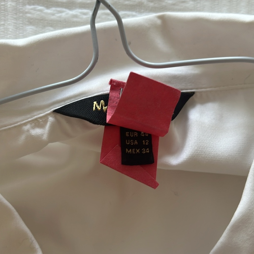 White cotton shirt - Picture 6 of 10